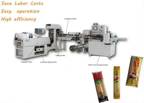 Automatic Pasta Spaghetti Noodle Weighing Packing Machine