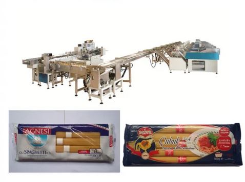 Automatic Noodle Bundling Packing Line with Eight Weighers