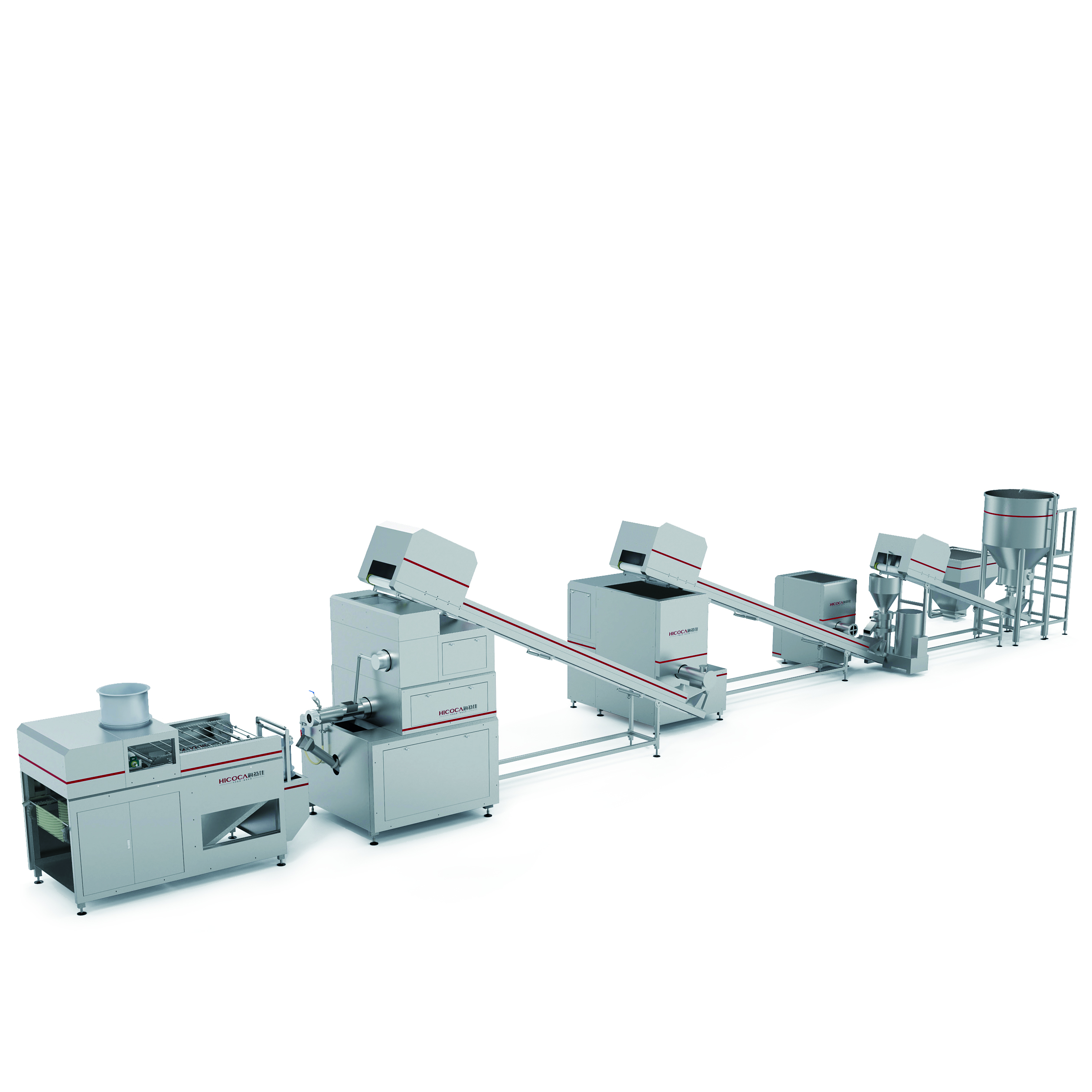 Fully Automatic Snail Rice Noodle production line