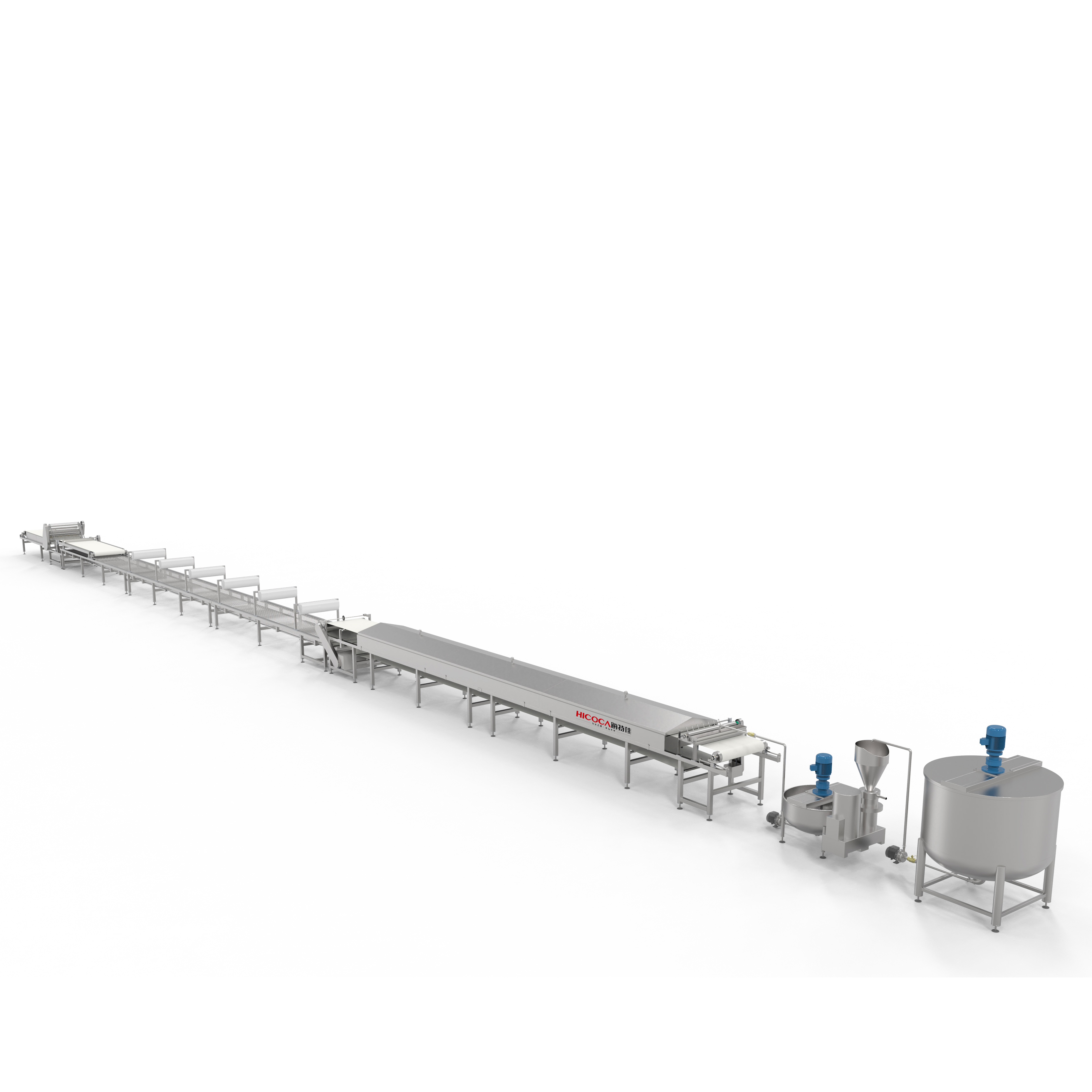 Fully Automatic Fresh Wet flat Rice Noodle production line