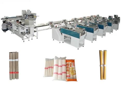 Automatic Noodle Bundling Packing Line with Six Weighers
